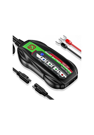 Kewig B12 Motosiklet Akü Şarj Cihazı Usb-c Girişli, Powerbank Uyumlu