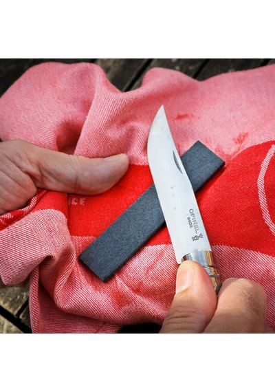 Tr Küçük Bileme Taşı, Bıçak Ve Bıçak Bilemek İçin, Uzunluk: 10 Cm, 254637, Gri