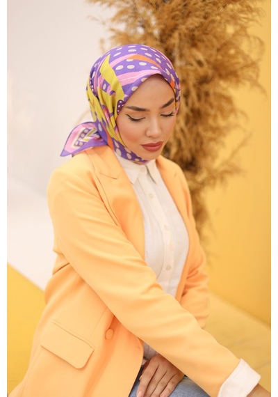 Silk Home Olinda Eşarp 48003-42 Lacivert