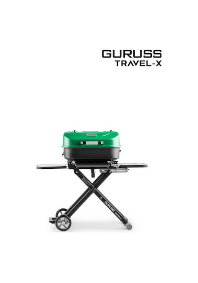 Guruss Travel-x Taşınabilir Mangal Tam Set Yeşil Model:grs18