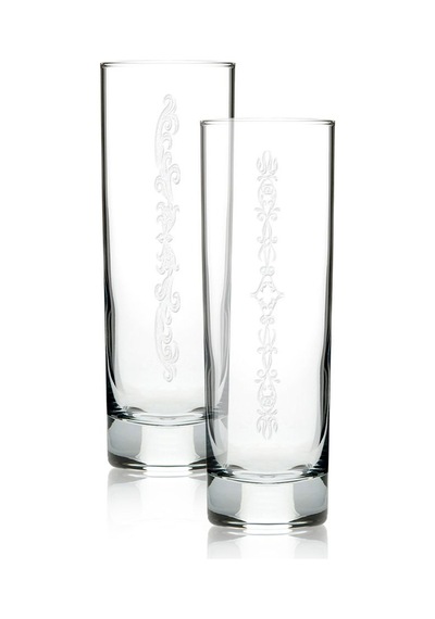 Kişiye Özel Ikili Lazer Kesim Yazılı Vodka Bardağı