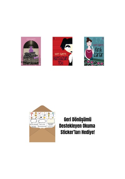 Huysuz Büyüyor... + Huysuzun Teki + Kırık Zarlar + Okuma Sticker'ları