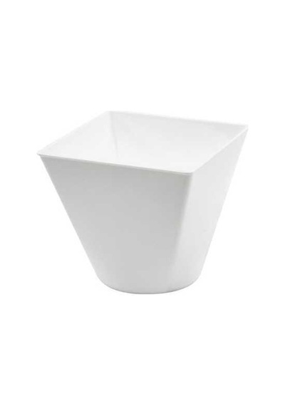 Plastik Mini Kap Beyaz 120Cc - 25 Adet