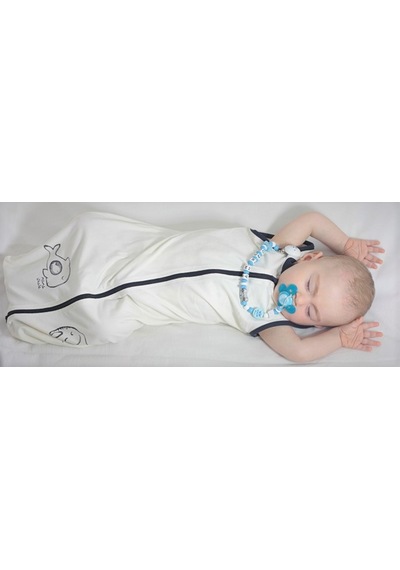 Shonadae Bebek Uyku Tulumu (6-9 Ay) Unisex Beyaz