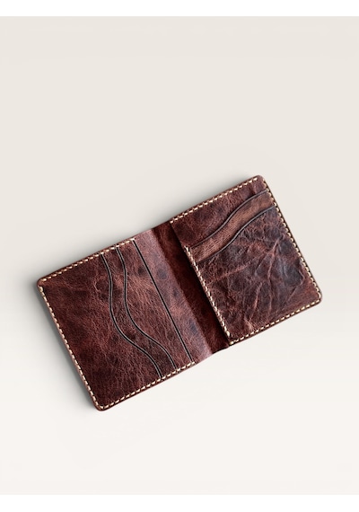 Kalkan Deri Babil İtalyan Taba Deri Cüzdan Horse Leather