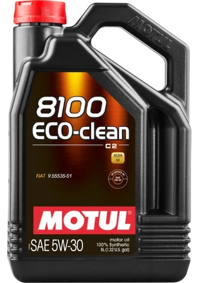 Motul 8100 Eco-Clean C2 5W-30 Motor Yağı 5 L