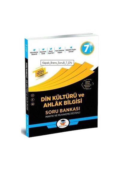 7. Sınıf Din Kültürü ve Ahlak Bilgisi Soru Bankası -  Zeka Küpü Yayınları