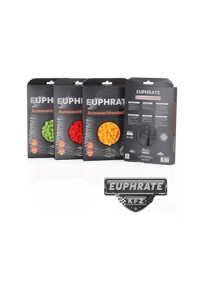 Euphrate Kfz Mikrofiber Arka Tarafı Mikrofiber Bez Oto Yıkama Eldiveni 23x18 E-13wh-2318-25 Beyaz