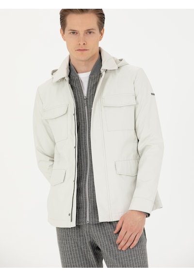 Cacharel Erkek Taş Mont 50273892-vr049 Gri