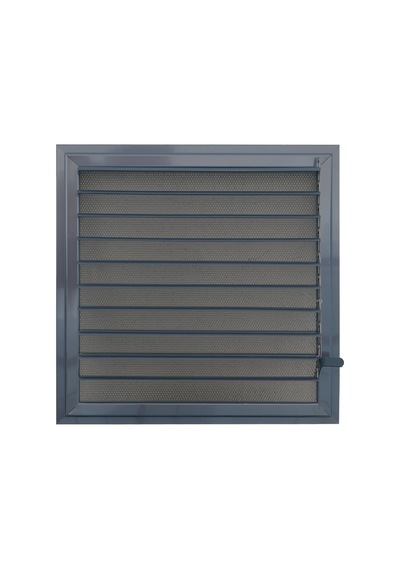 40x50 Alüminyum Menfez Antrasit Uzun Ömürlü Banyo Wc Havalandırma Panjur