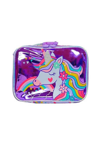 Dream Vest Unicorn 3'lü Çanta Seti Mor K Çok Renkli
