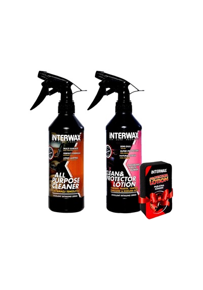 Interwax 2'li Set Döşeme Temizleme ve Torpido Temizleme Sütü 500