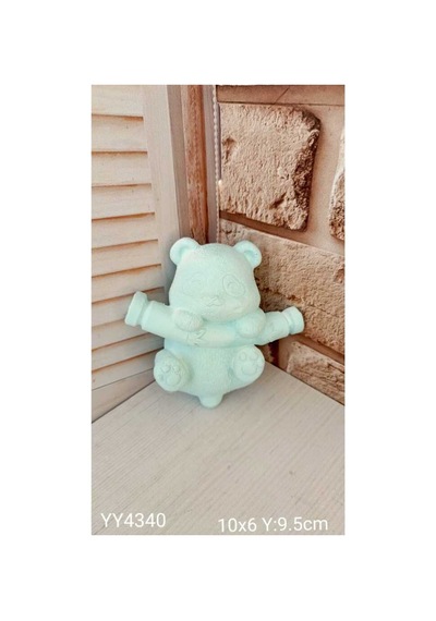 Yy4340 Sevimli Panda Biblo Silikon Kalıp
