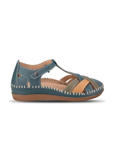 Forelli Larnı-g Kadın Deri Sandalet Bluejean-taba