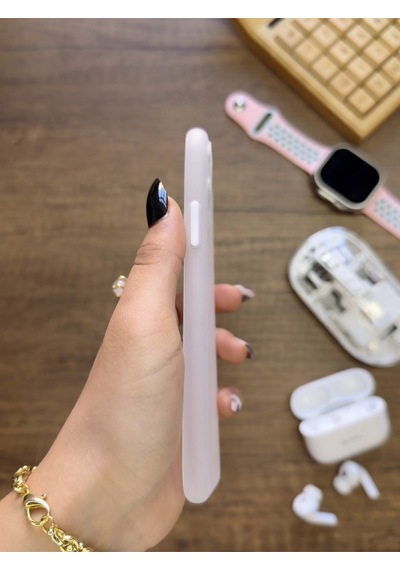 Apple iPhone 11 Pro Uyumlu Süper İnce Mat Ultra Thin Silikon Kılıf Şeffaf