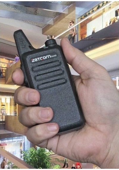 Zetcom Pmr N446 Lisanssız El Telsizi 2'li Set