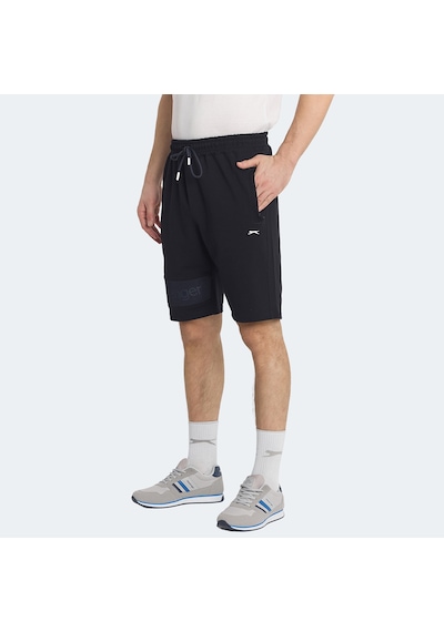 Slazenger NUKA Erkek Cepli Kapri Lacivert Şort