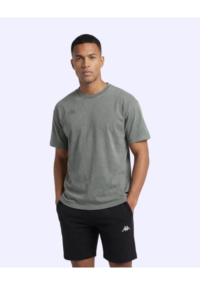 Kappa Jona Tshirt Erkek Antrasit Oversize Tişört
