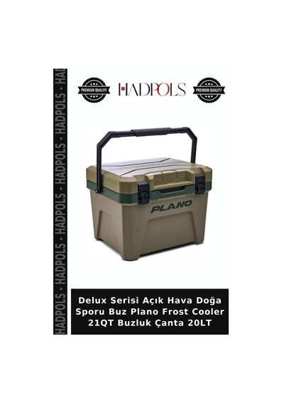Delux Serisi Açık Hava Doğa Sporu Buz Plano Frost Cooler 21qt Buzluk Çanta 20lt Çok Renkli