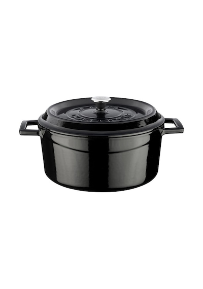 Lava Trendy Yuvarlak 24 CM Demir Döküm Derin Tencere