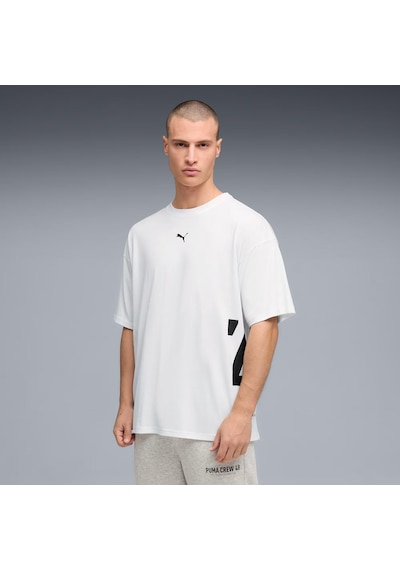 Puma Graphics Training Oversized Erkek Tişört C-pum528528p02p02 Beyaz