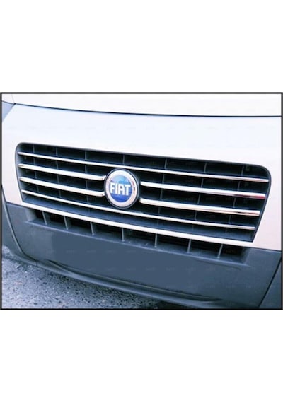 Fiat Ducato Krom Ön Panjur 6 Prç. 2006-2014 Paslanmaz Çelik