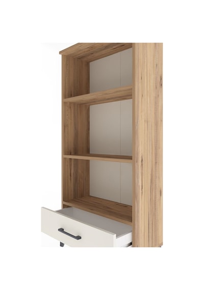 Arges Dolap 3 Raflı Tek Çekmeceli 60x30x134 Çam-aytaşı Çam