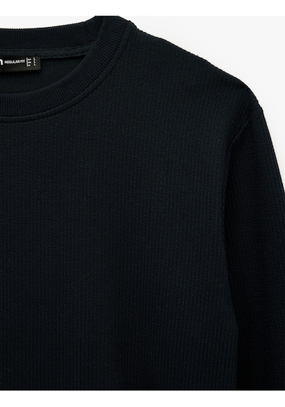 Koton Regular Fit Uzun Kollu Dokulu Basic Bisiklet Yaka Sweatshirt Lacivert 6wam70192mk Lacivert Koton Regular Fit Uzun Kollu Dokulu Basic Bisiklet Yaka Sweatshirt Lacivert 6wam70192mk Lacivert