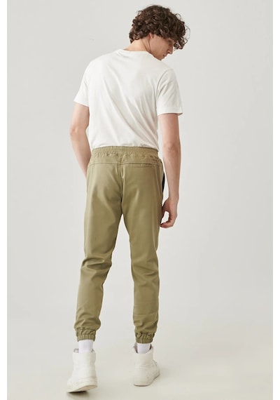 Lee Regular Fit Lastikli Paça Zeytin Erkek Jogger Pantolon L22133 001