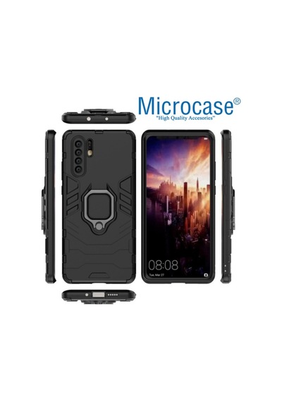 Huawei P30 Pro Batman Serisi Yüzük Standli Kilif 345145617