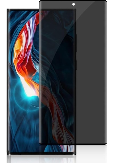 Samsung Galaxy S25 Ultra İle Uyumlu Hayalet Gizlilik Filtreli Privacy 9h Cam Ekran Koruyucu