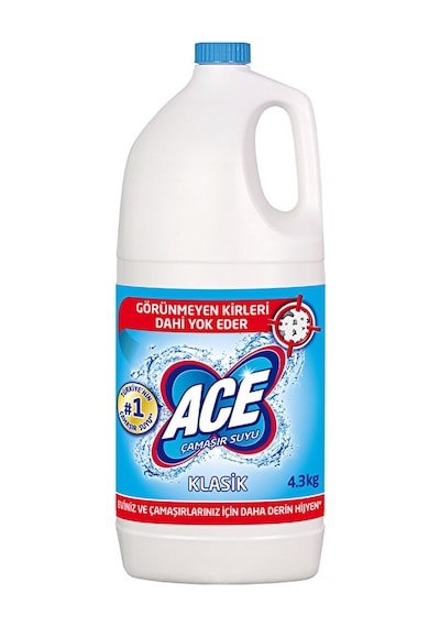 2 Adet Ace Çamaşır Suyu 4 L Normal Tekli