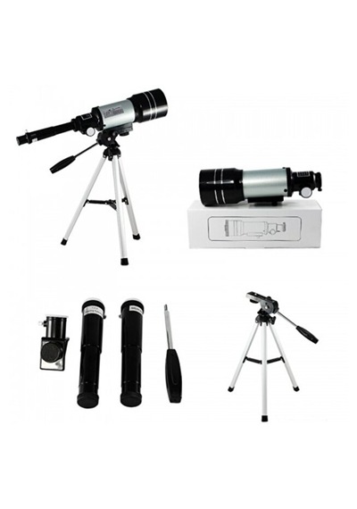 F30070m Profesyonel Astronomik Teleskop - 70mm Diyafram & Hd Optik Set