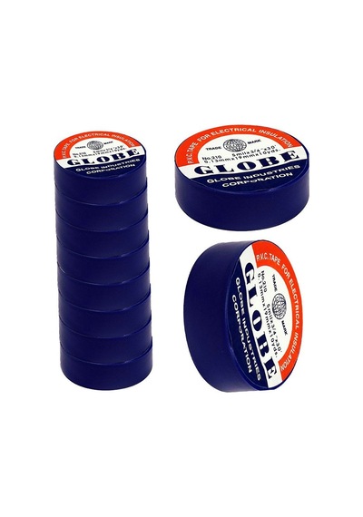 Globe İzole Bant Lacivert 10'Lu Paket 0.13X19Mm