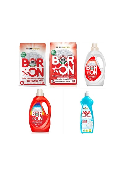 4 Kg Toz Çamşır Deterjan+sıvı Deterjan Renkliler+beyazlar 1.69 +elde Yıkama Bulaşık Deterjanı 93114458