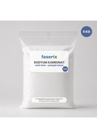 Şişecam Çamaşır Sodası Sodyum Karbonat Hafif Soda 5 Kg