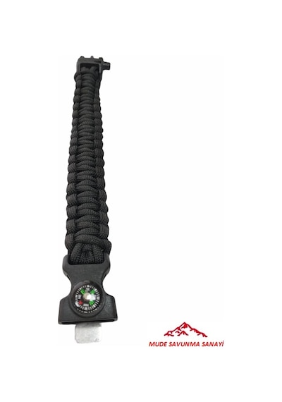 Paracord Bileklik Haki Çok Renkli