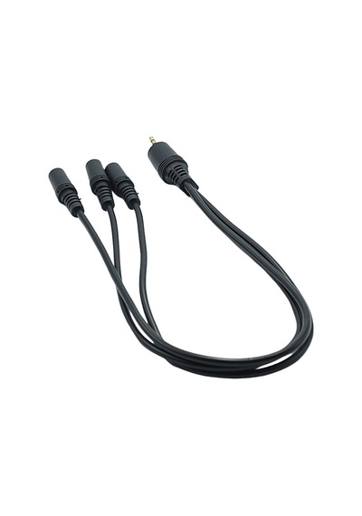 1 Stereo 3.5Mm Erkek. 3 Stereo 3.5Mm Dişi Ses Dağıtıcı Aux Kablo