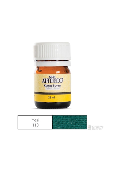 Artdeco Kumaş Boyası 25Ml Yeşil-113