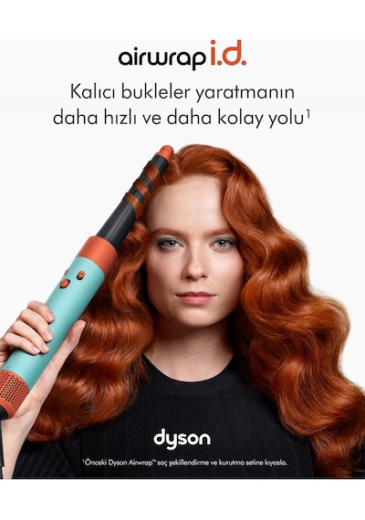 Dyson Airwrap I.d. Saç Şekillendirme Ve Kurutma Seti Ceramic Patina Ve Topaz Açık Mavi