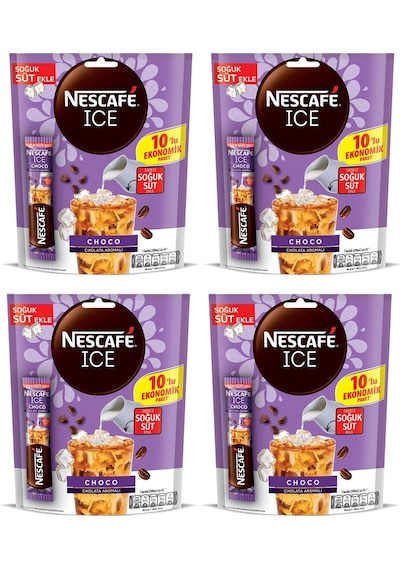 Nescafe Ice Choco 4 x 10'lu