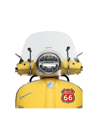 Route 66 Araba, Motorsiklet, Kask, Laptop, Cam Sticker 12x10 Cm