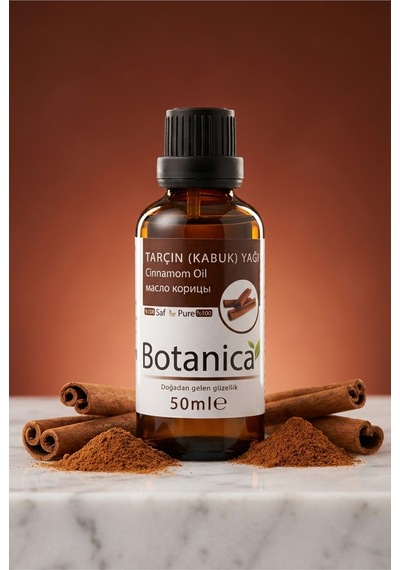 Botanica %100 Saf Tarçın Yağı Aromaterapi Rahatlatıcı Ferahlatıcı Doğal Uçucu Bitkisel Masaj Bakım 50 Ml 50 ML