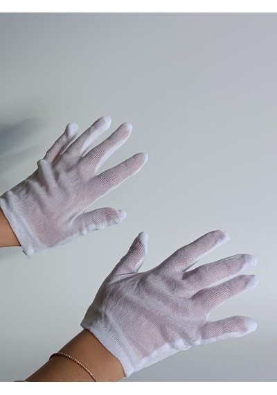 Öğrenci İş Teknik Etkinlik Eldiveni Beyaz 25 Çift