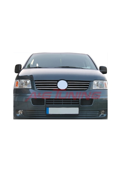 Vw T5 Transporter Krom Ön Panjur 2003-2010 8Prç Paslanmaz Çelik N11.5653