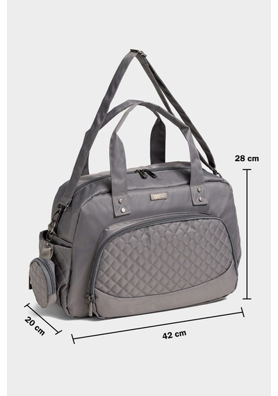 Go Bag Olivia Gri Anne Bebek Bakım Çantası