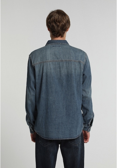 Colin's Colins Regular Fit Klasik Yaka Düz Erkek Mid İndigo Denim Uzun Kol Gömlek Cl1082654 Q1.v1 Dn45138 Colin's Colins Regular Fit Klasik Yaka Düz Erkek Mid İndigo Denim Uzun Kol Gömlek Cl1082654 Q1.v1 Dn45138