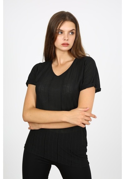 Alexandergardı V Yaka Kadın T-Shirt (B21-35700)