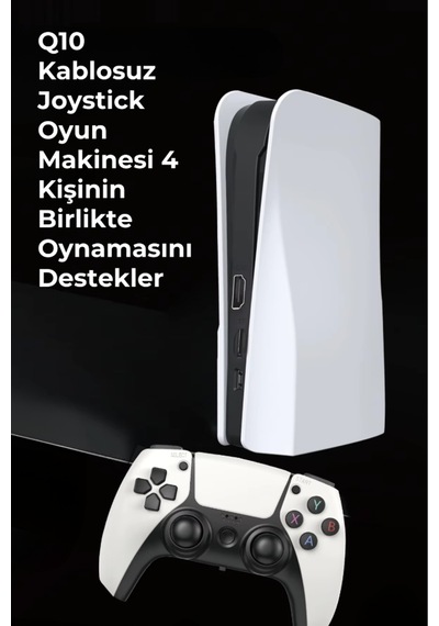 Taşınabilir Çift Kol 30.000 Atari Oyunlu 2.4g Kablosuz Oyun Konsolu 4k Game Stick Retro Konsol