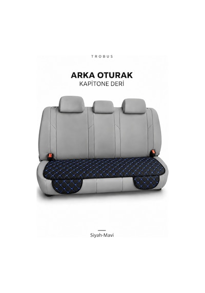 Volkswagen Taigo 2022+ Suni Deri Kapitone Minder 5 Parça 92279689